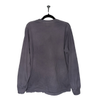 Wrinkle Dye Long Sleeve Shirt (Grey)