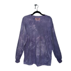 Wrinkle Dye Long Sleeve Shirt (Purple)