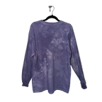 Wrinkle Dye Long Sleeve Shirt (Purple)