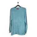 Wrinkle Dye Long Sleeve Shirt (Blue)
