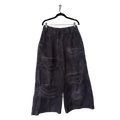Black Baggy Jeans (Distressed)